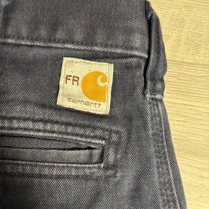 Carhartt FR Flame Resistant Work Pants Men's 32x30 Navy Blue